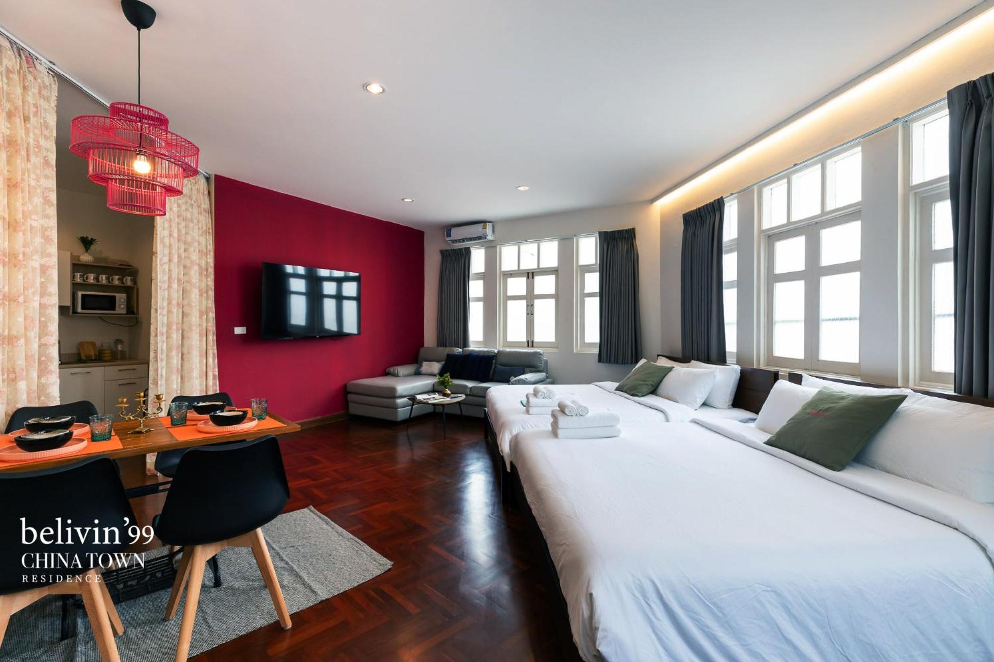 Belivin99 Residence Chinatown Бангкок Экстерьер фото